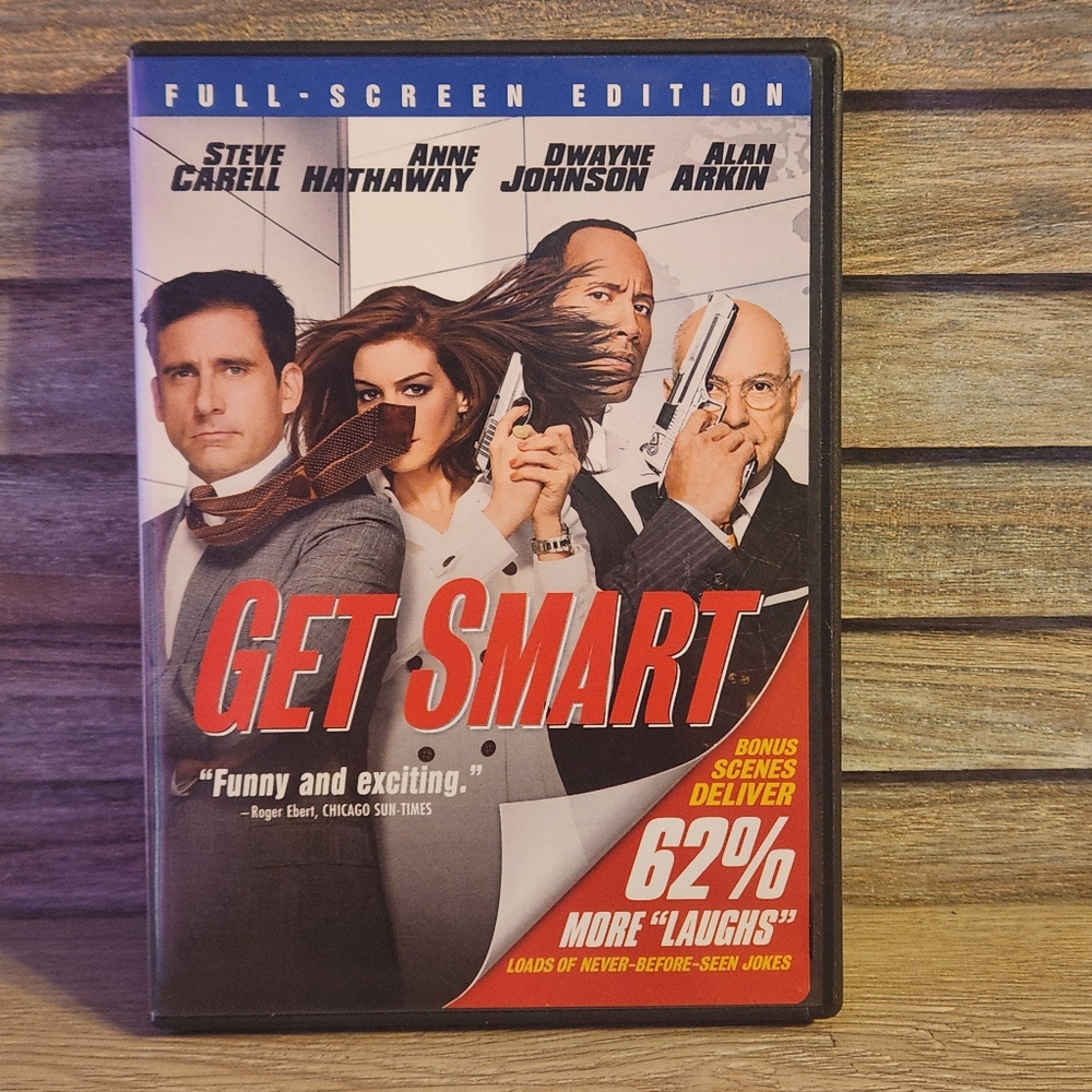 🖤 Get Smart DVD Comedy Movie